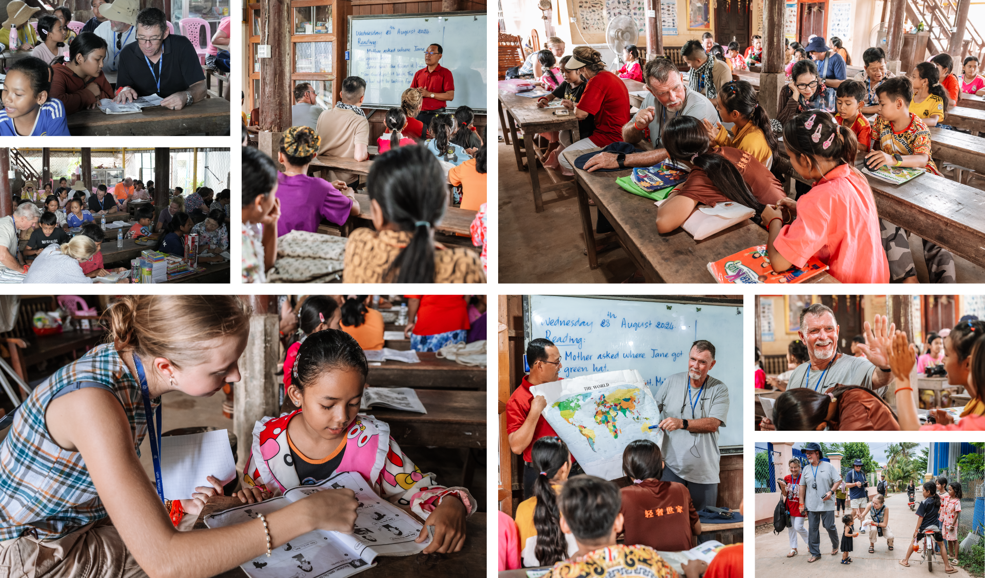 People in Angkor Ban - img