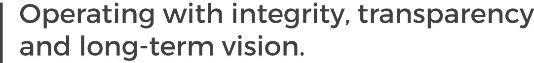 Operating with integrity - img